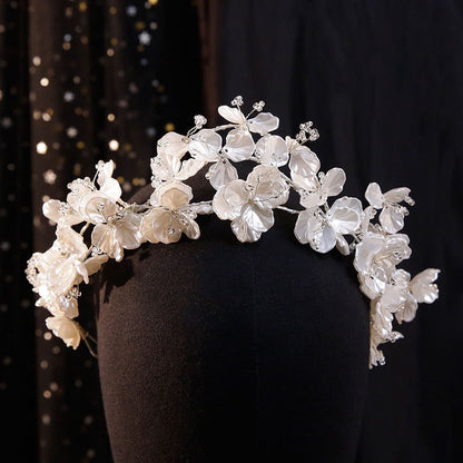 Handmade Shell Flower Headband Set 03