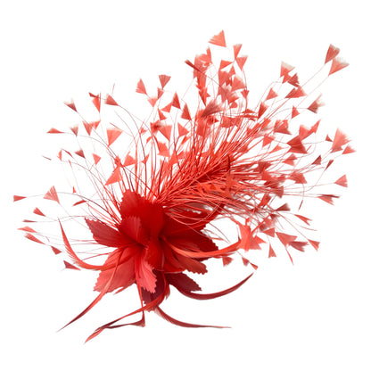 Peacock Hair Diamond Tip and Goose Feather Flower Mount  DS250529