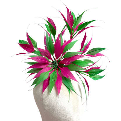 30cm Large Size Arrow Shape Feather Flower Set DS250703