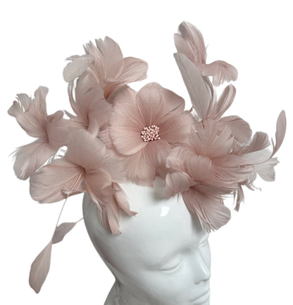 Surrounded Feather Flowers Set DS250606
