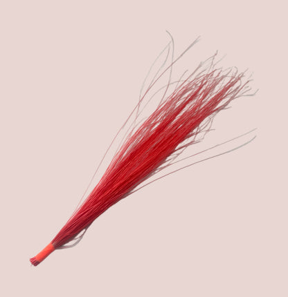 Burnt Peacock Hair Trim Fringe 10cm