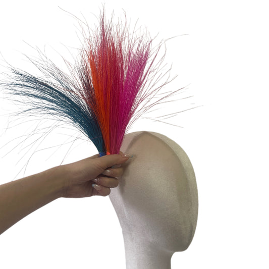 Burnt Peacock Hair Bundle