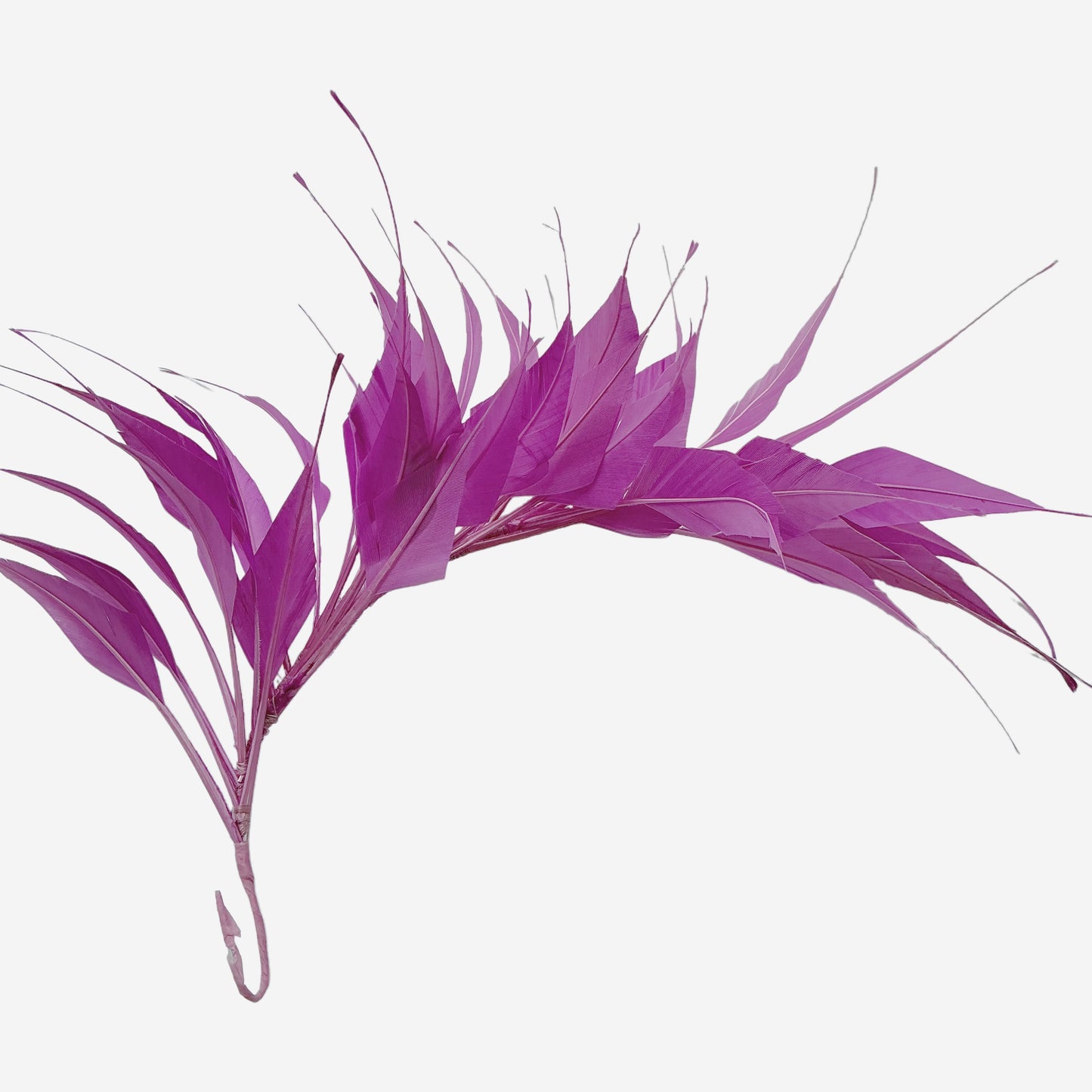 Spiky Arrow Goose Feather Wired Hat Mount DS25050I