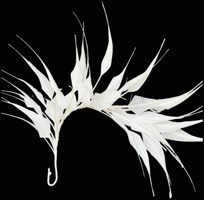 Spiky Arrow Goose Feather Wired Hat Mount DS25050I