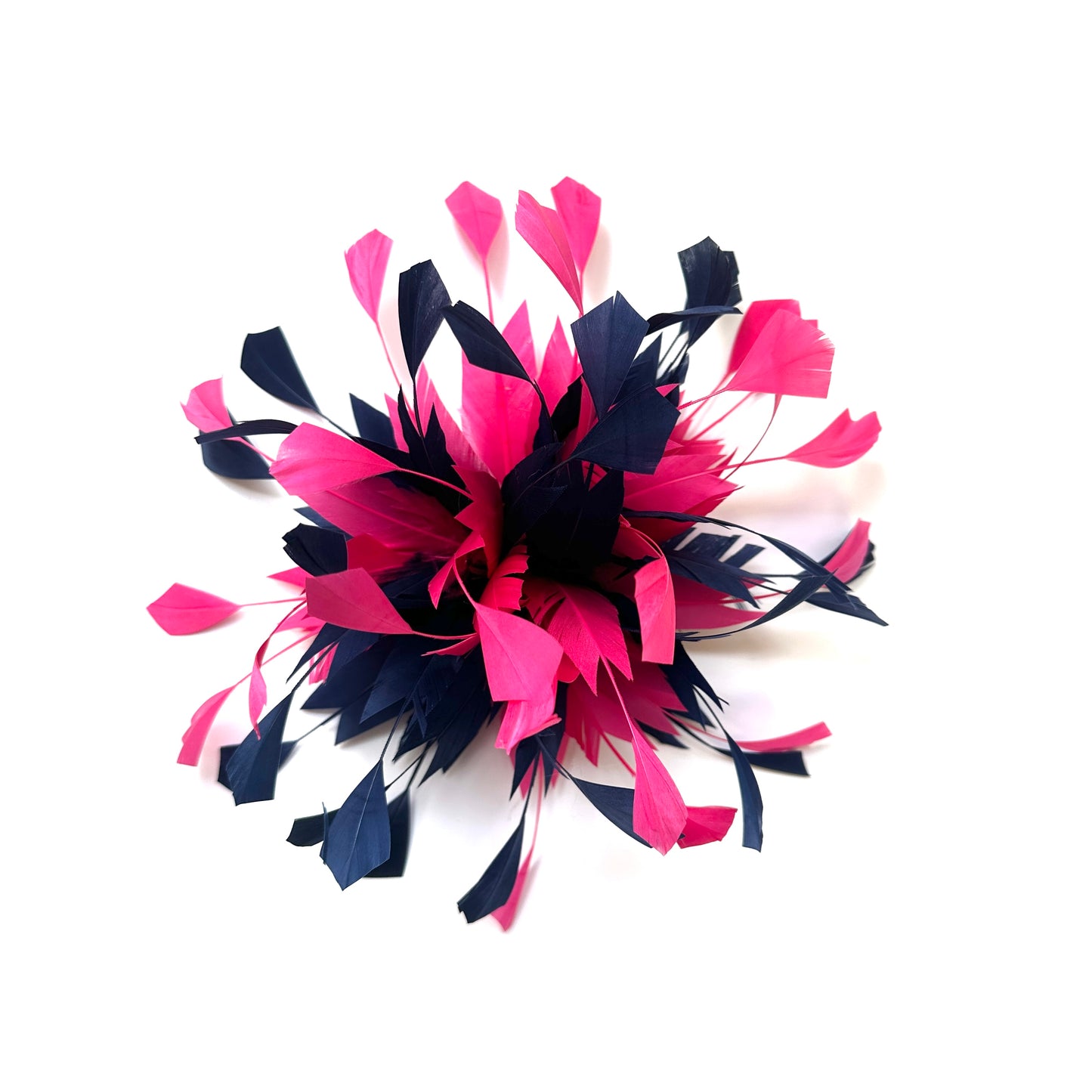 Spiky Centre Goose Feather Flower Mount DS250608