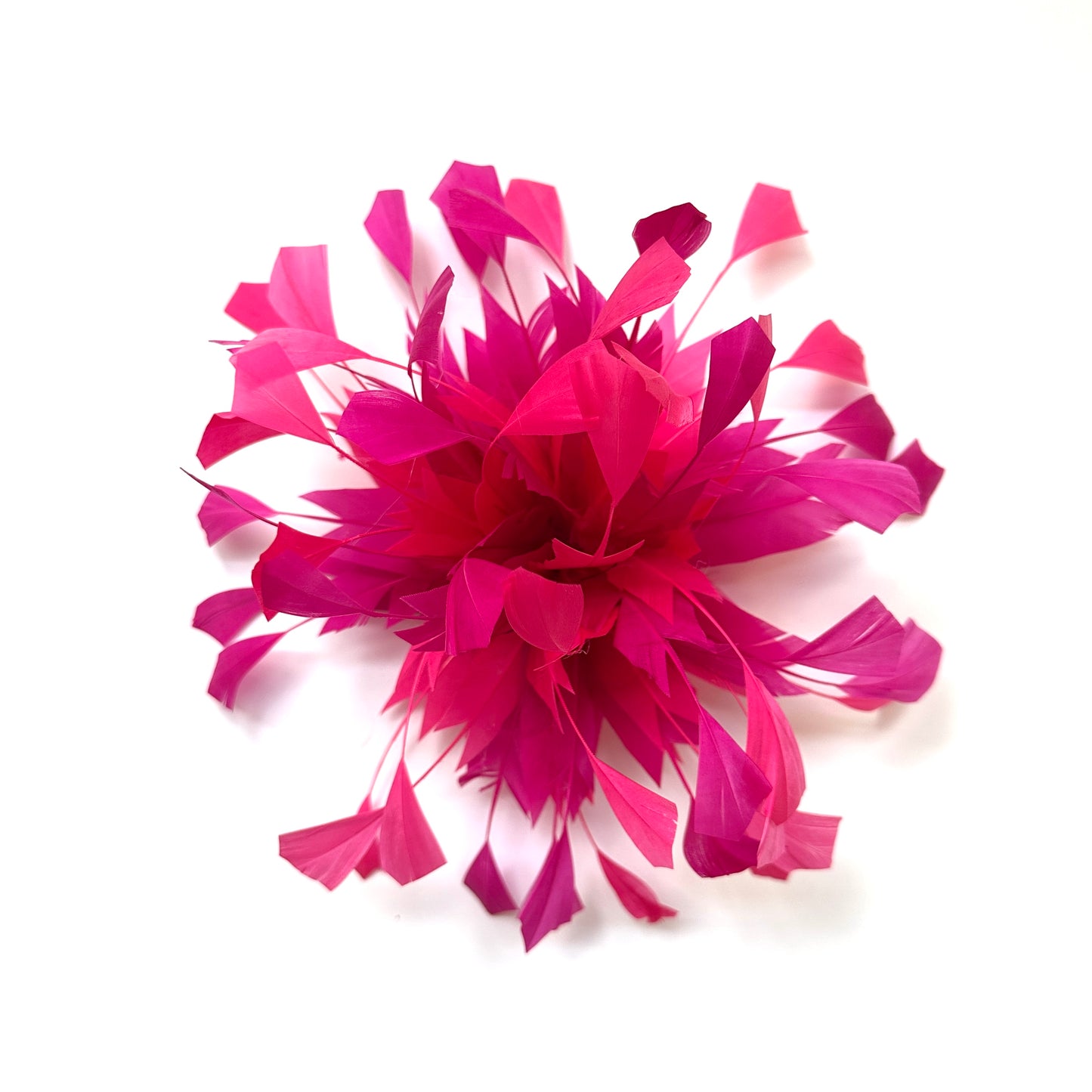Spiky Centre Goose Feather Flower Mount DS250608