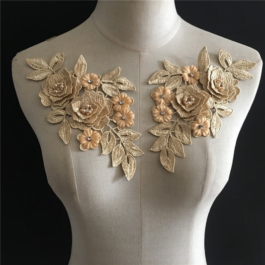 Sewing Flower Embroidery Applique EA11