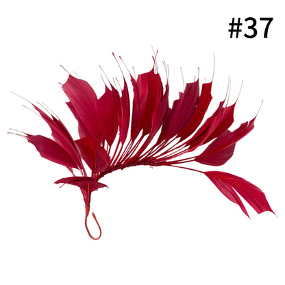 Spiky Goose Feather Wired Hat Mount DS25050D