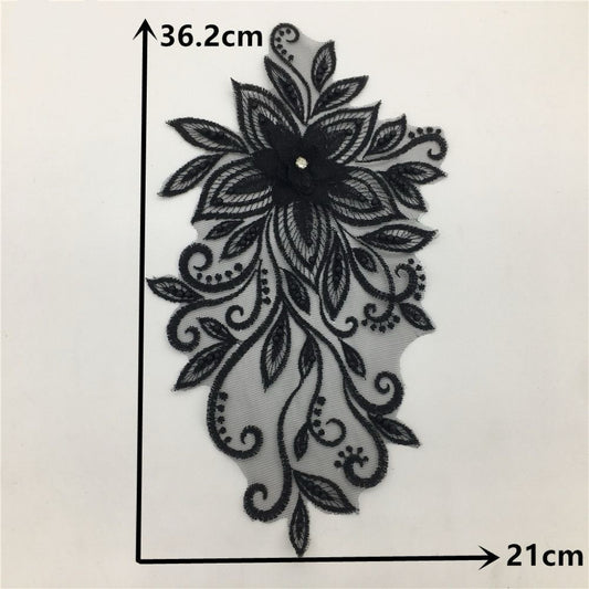 Sewing Lace Flower Embroidery Applique EA20