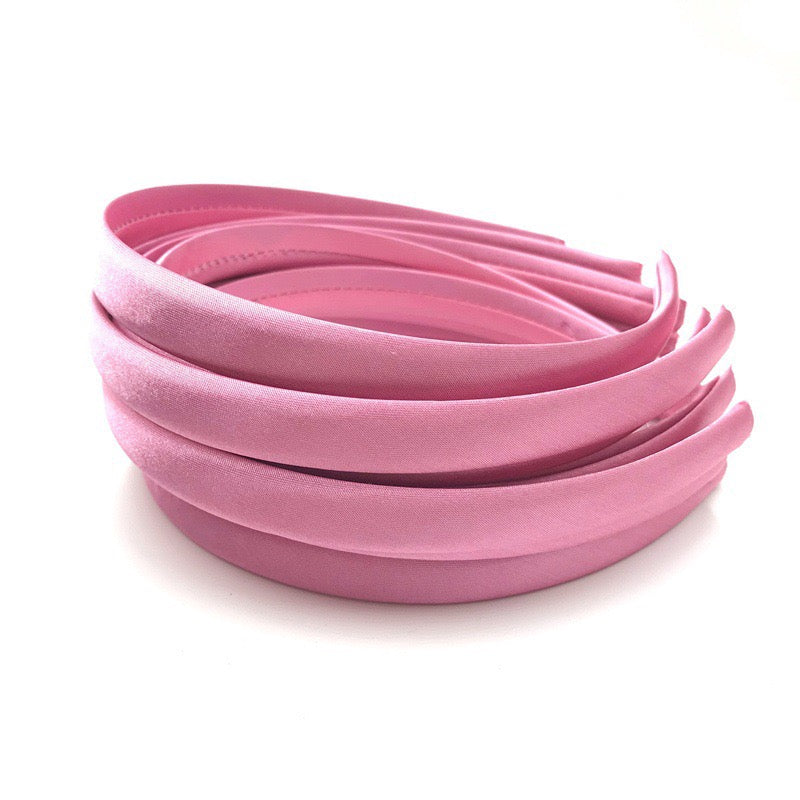 16 colours 20mm Satin Covered Metal Headband
