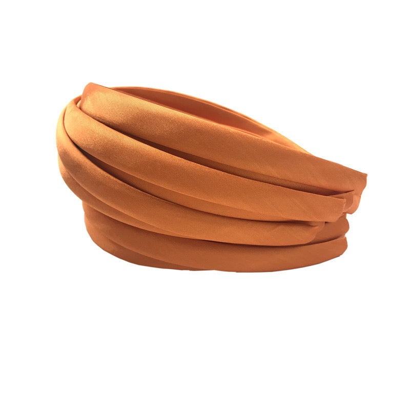 16 colours 20mm Satin Covered Metal Headband