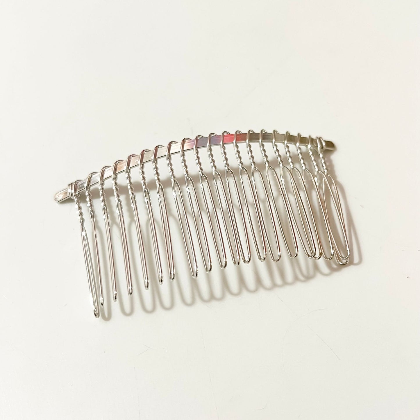 8cm 20Teeth Metal Hair Comb