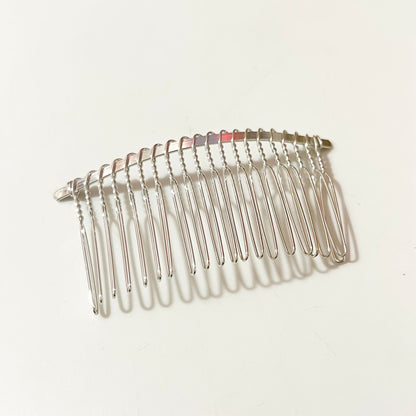 8cm 20Teeth Metal Hair Comb