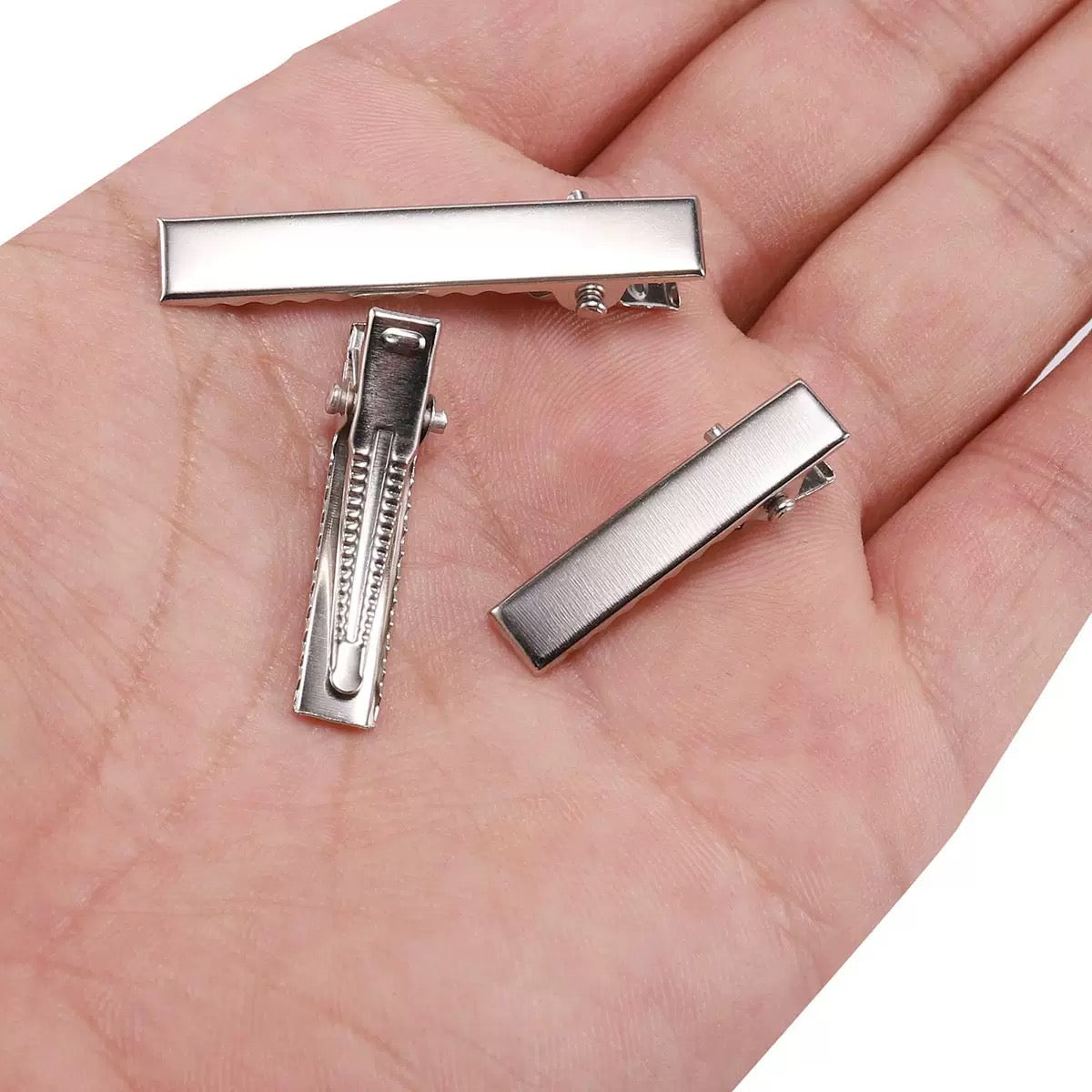 Multi-size Metal Hair Clips-Pack of 10