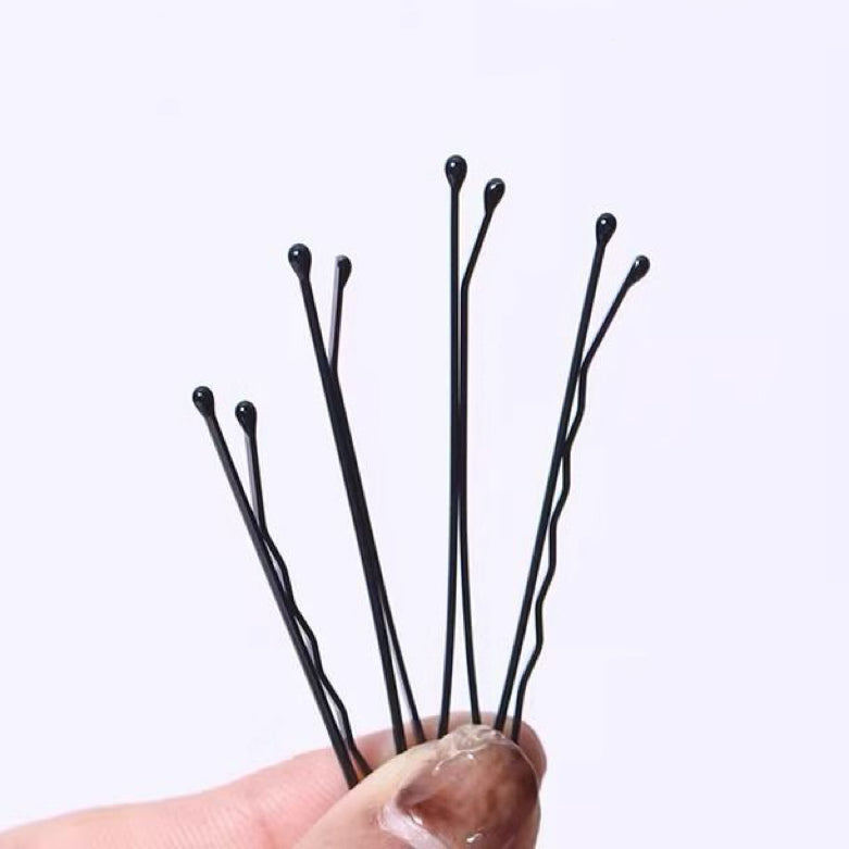 Black Basic Hair Grips-Pack of 50