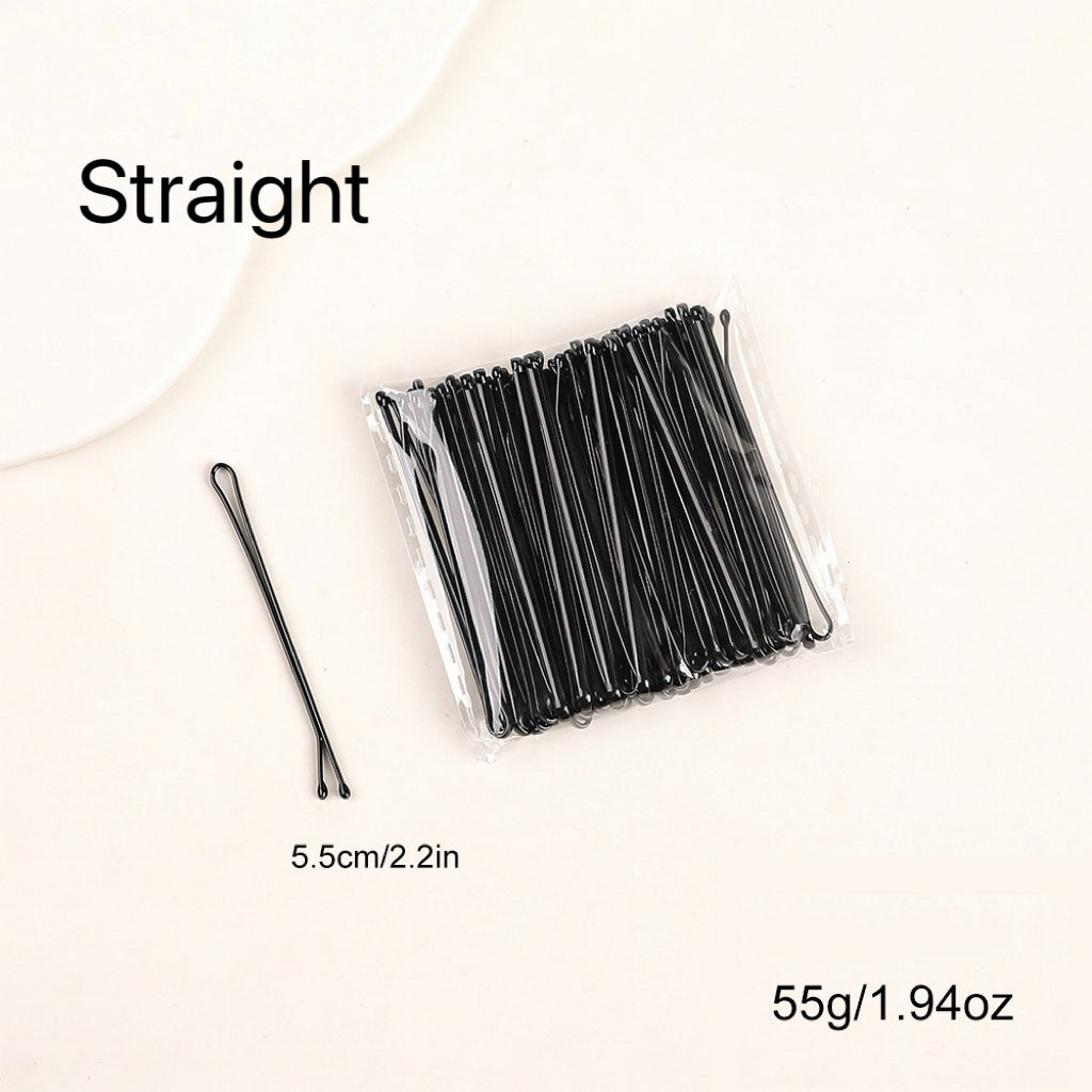 Black Basic Hair Grips-Pack of 50