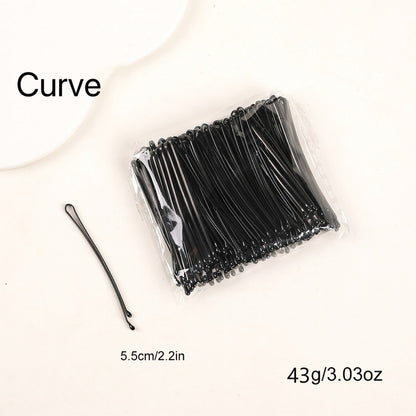 Black Basic Hair Grips-Pack of 50