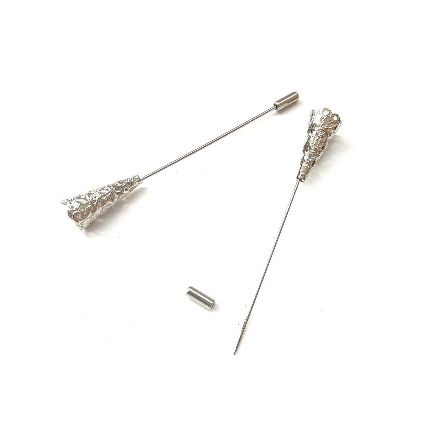 Hollow Copper Metal Brooch Accessories for DIY Headwear