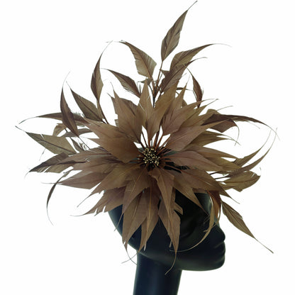 30cm Large Size Arrow Shape Feather Flower Set DS250703