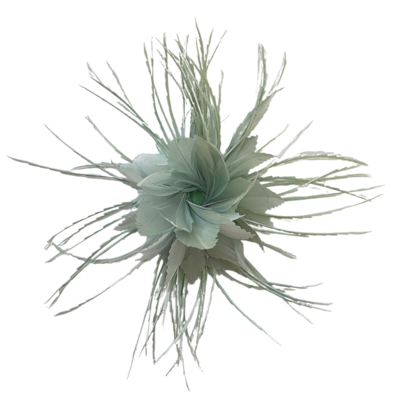 Zigzag Goose Biot Feather Flower Mount DS260626