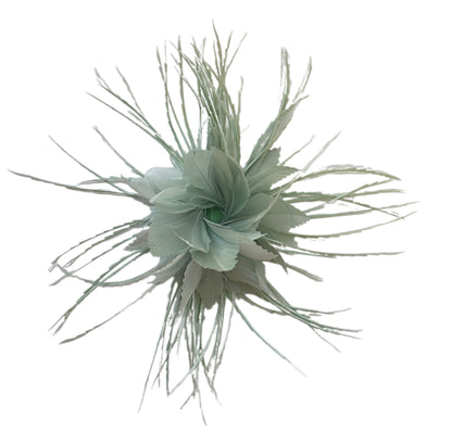 Zigzag Goose Biot Feather Flower Mount DS260626
