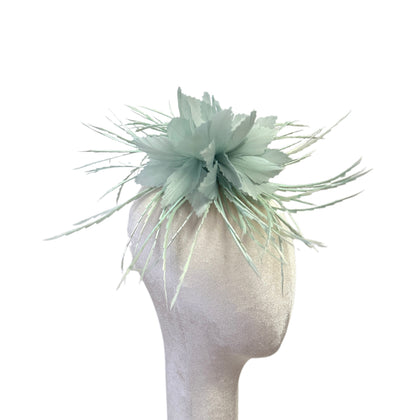 Zigzag Goose Biot Feather Flower Mount DS260626