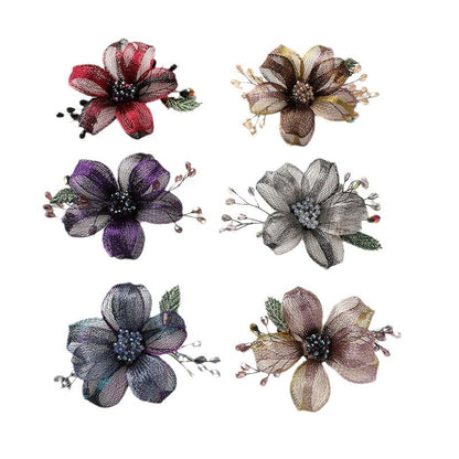 Copper Wire Bead Flower BF05