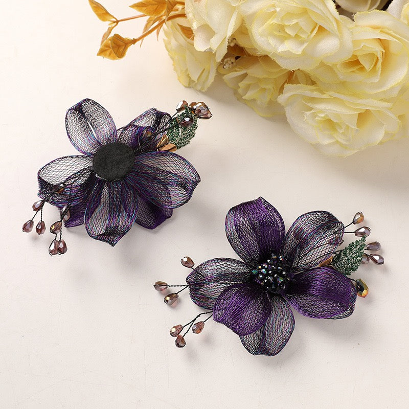Copper Wire Bead Flower BF05