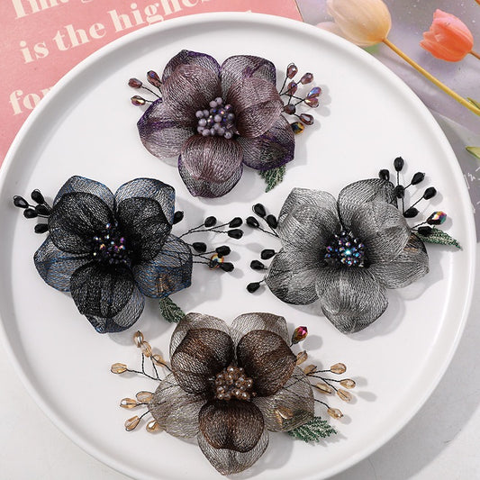 Copper Wire Bead Flower BF07