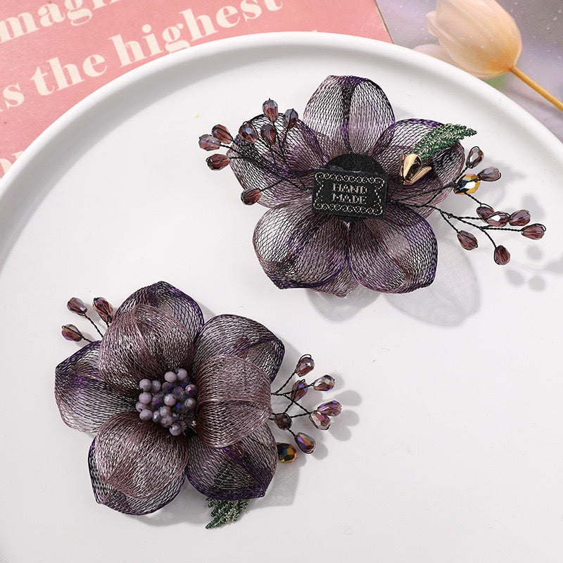 Copper Wire Bead Flower BF07