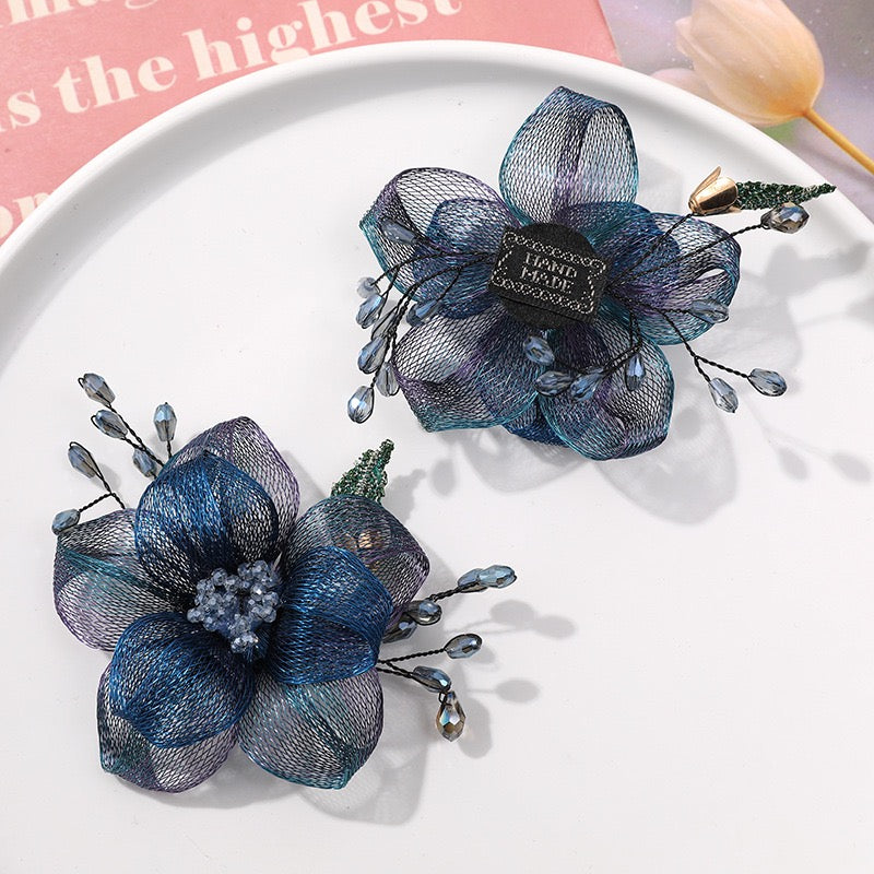 Copper Wire Bead Flower BF07