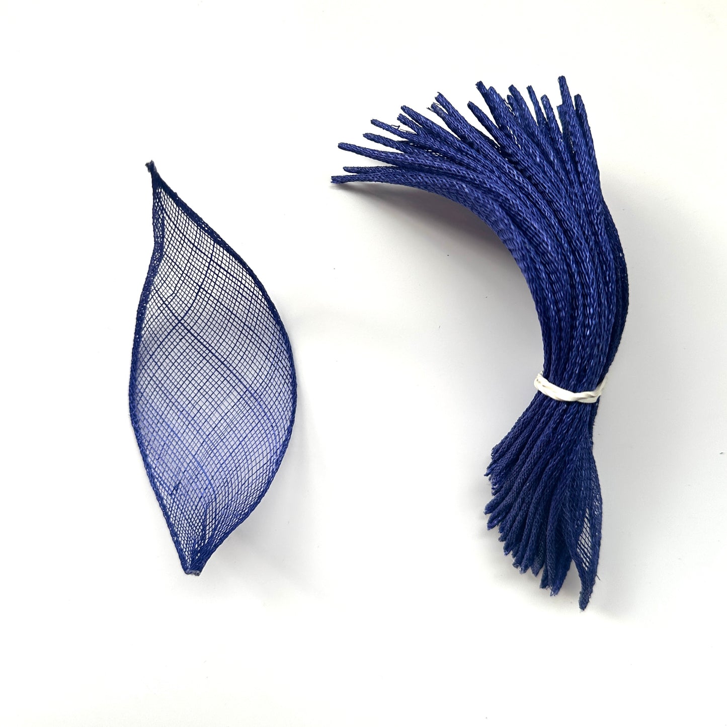 5cm Wide Millinery Sinamay Leaves