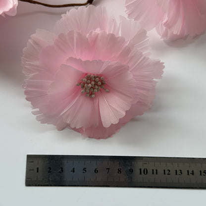 Long-Stemmed Six Feather Flower Round Edge Flower Spray FG260710