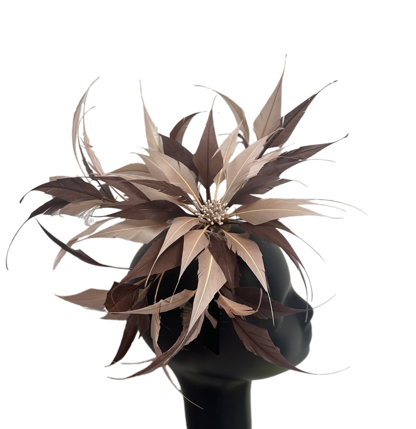 30cm Large Size Arrow Shape Feather Flower Set DS250703