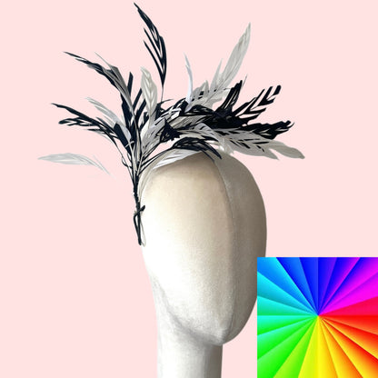 Space Cut Goose Feather Mount DS260715