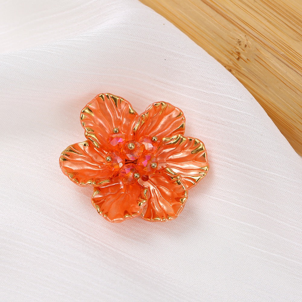 Gold Edge Bead Flower BF12