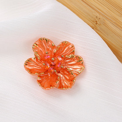 Gold Edge Bead Flower BF12