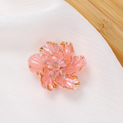 Gold Edge Bead Flower BF12