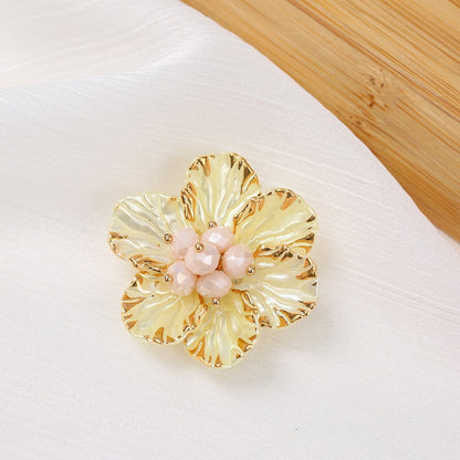 Gold Edge Bead Flower BF12