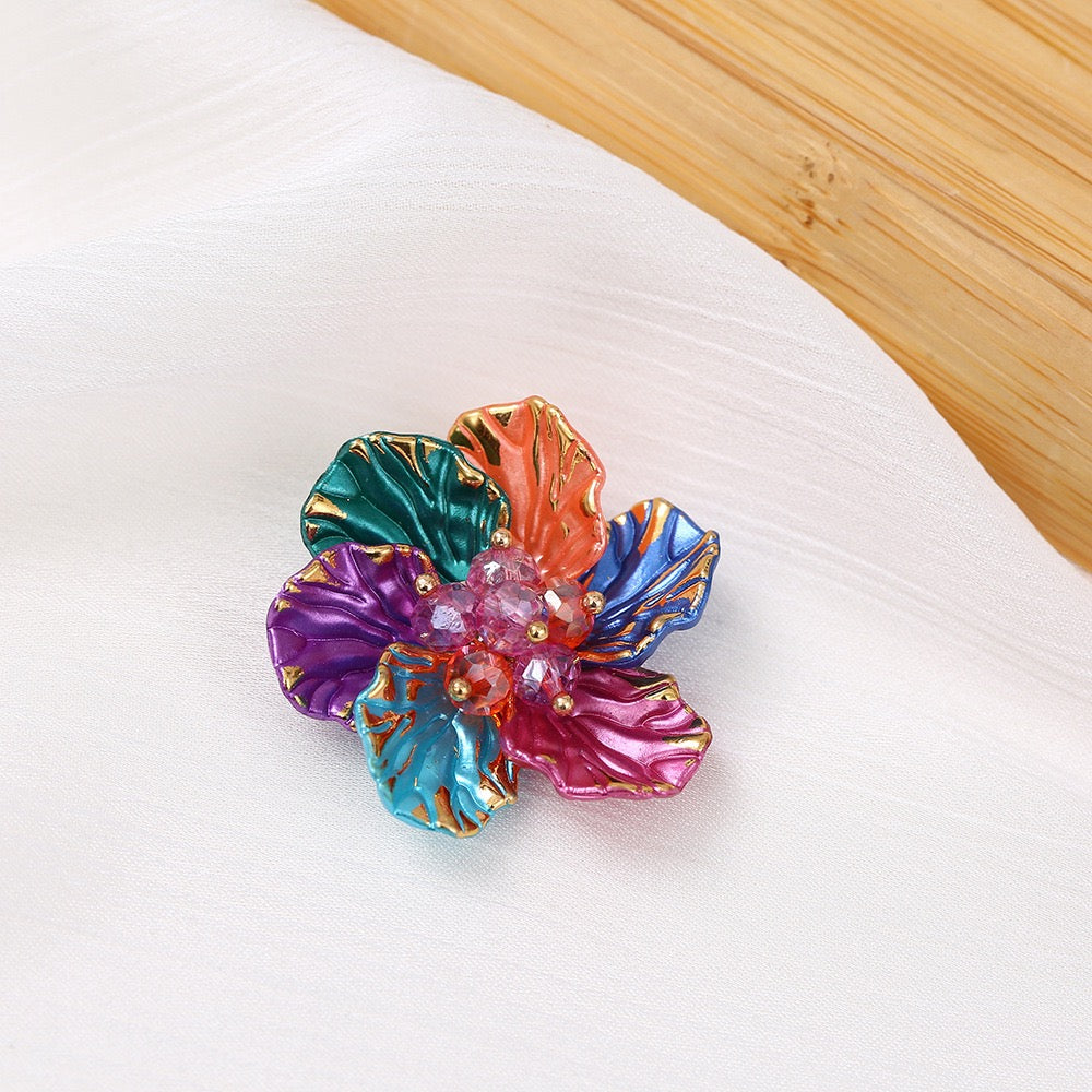 Gold Edge Bead Flower BF12