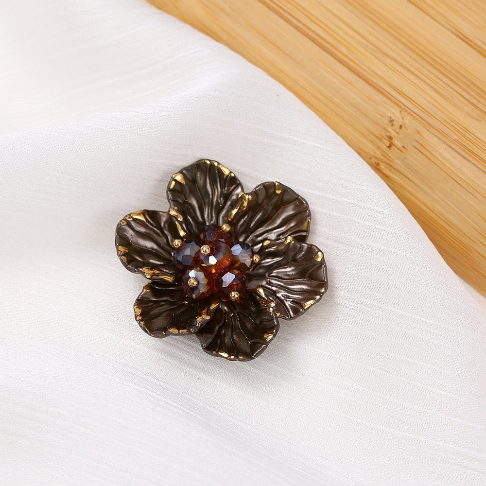 Gold Edge Bead Flower BF12