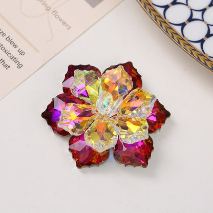 Multi-colour DIY Crystal Rhinestone Flower