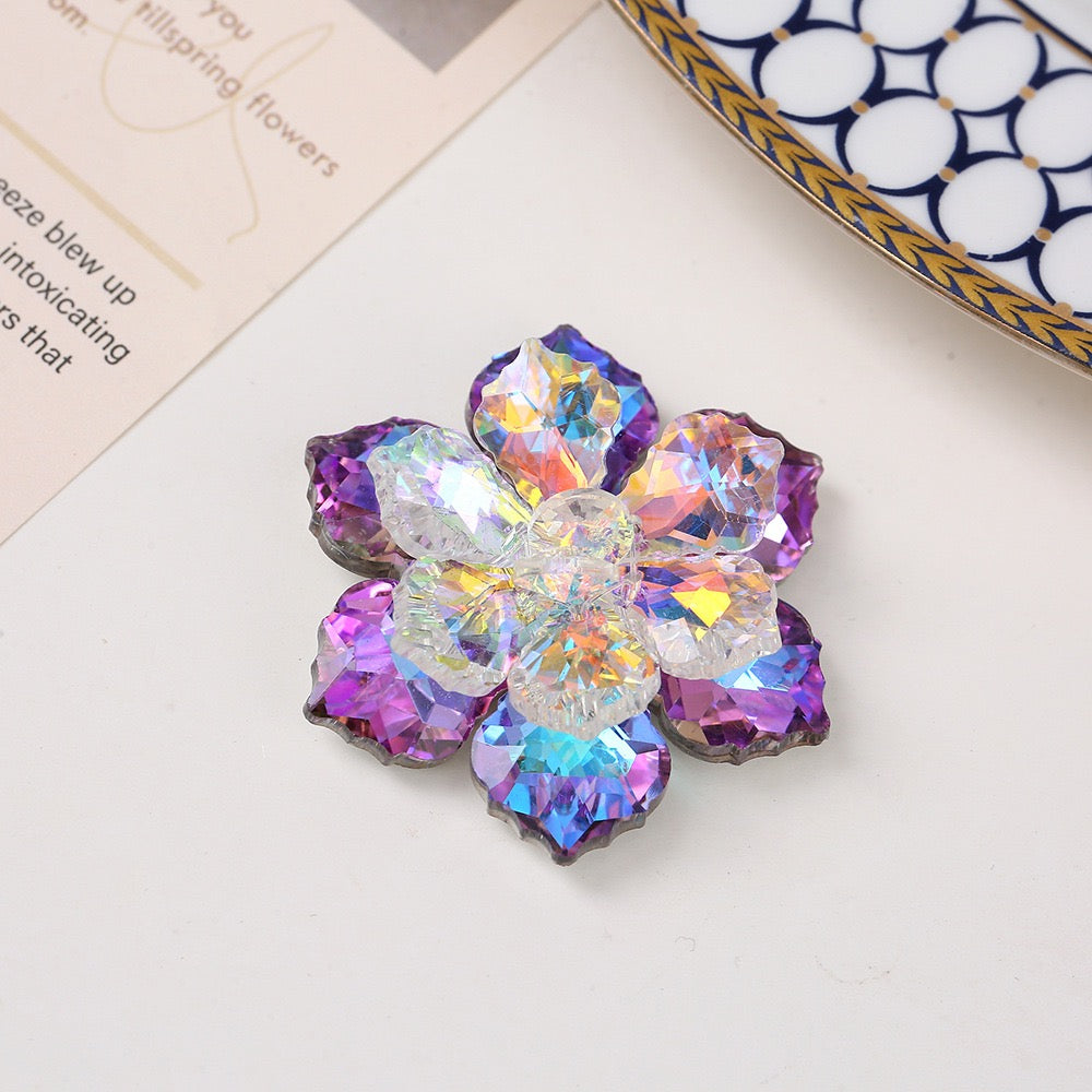 Multi-colour DIY Crystal Rhinestone Flower