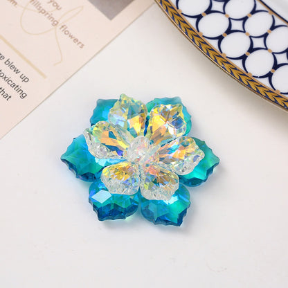 Multi-colour DIY Crystal Rhinestone Flower