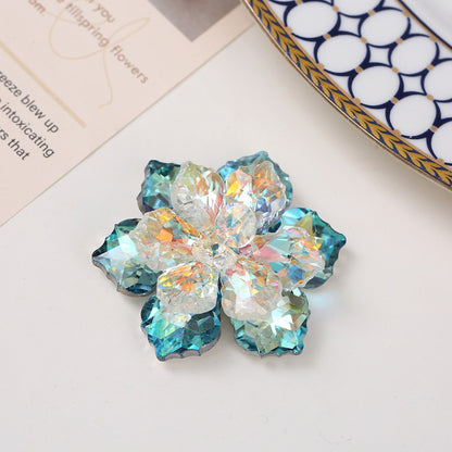 Multi-colour DIY Crystal Rhinestone Flower