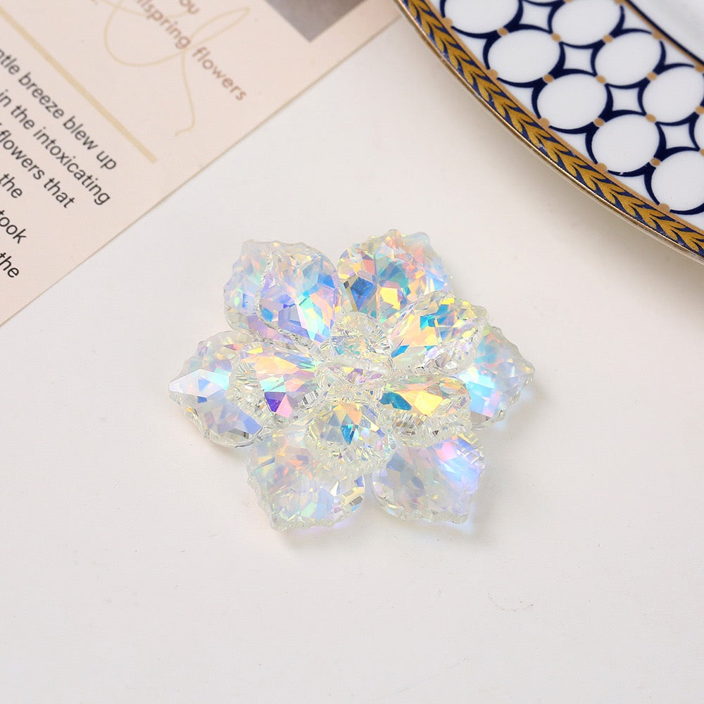 Multi-colour DIY Crystal Rhinestone Flower