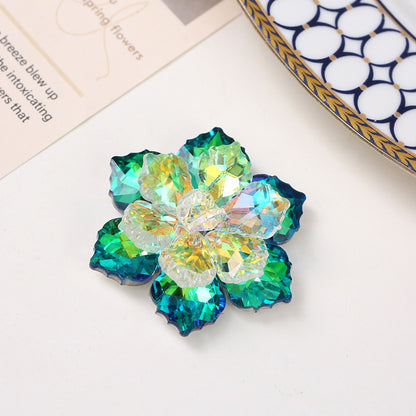 Multi-colour DIY Crystal Rhinestone Flower