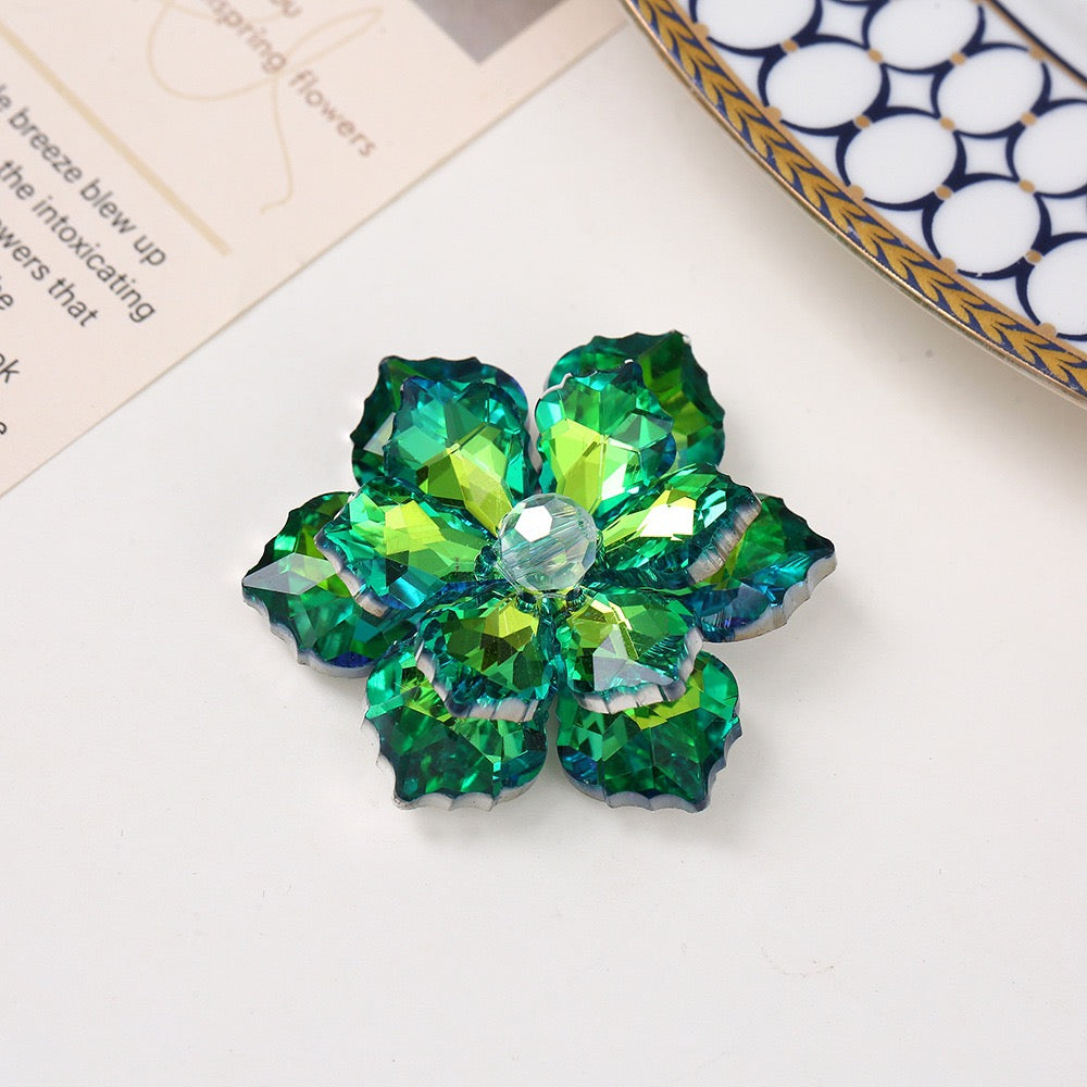 Multi-colour DIY Crystal Rhinestone Flower