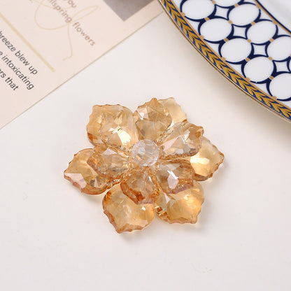 Multi-colour DIY Crystal Rhinestone Flower