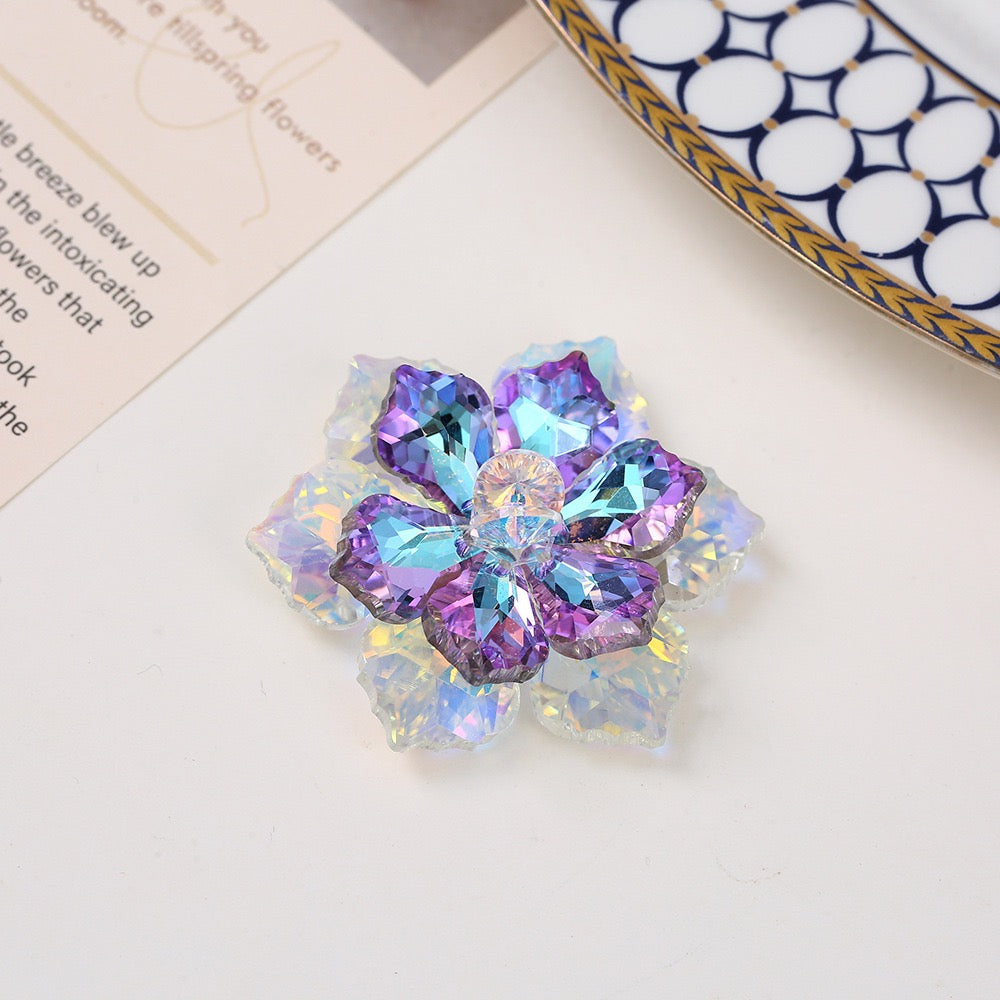Multi-colour DIY Crystal Rhinestone Flower